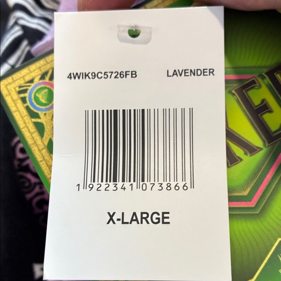 Women’s Wicked Pajama Set - Lavender and Black - Picture 7 of 7